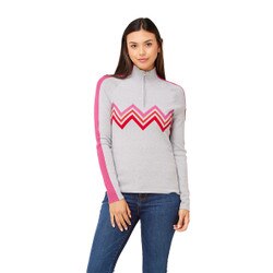 Krimson Klover Dryas Zip Neck Women's in Silver